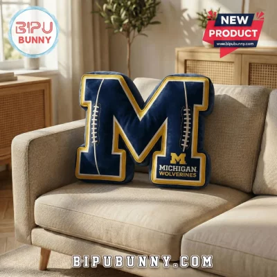 Michigan Wolverines Football Limited Edition Plush Pillow