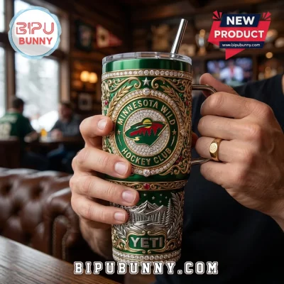 Minnesota Wild YETI Stanley Tumbler 40oz