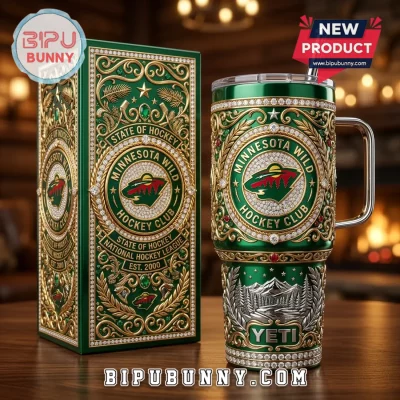 Minnesota Wild YETI Stanley Tumbler 40oz