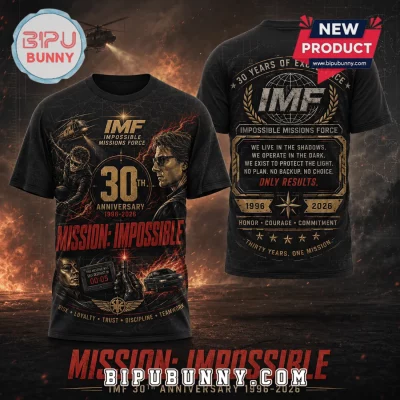 Mission Impossible IMF 30th Anniversary 1996-2026 T-Shirt