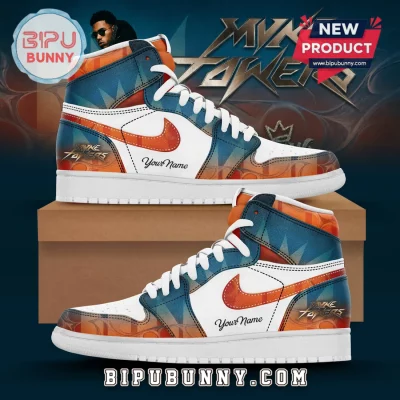 Myke Towers Personalized Fan High-Top Sneakers