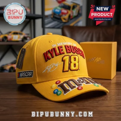 NASCAR Kyle Busch 18 In Memory Of M&M’s Racing Baseball Cap