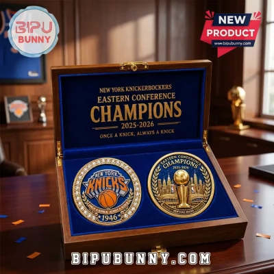 New York Knicks 2025-2026 Eastern Conference Champions Coin Set