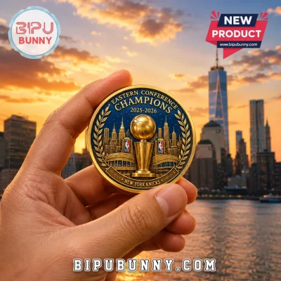 New York Knicks 2025-2026 Eastern Conference Champions Coin Set