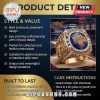 Gold New York Knicks Eastern Conference Champions ring with blue gem, basketball logo, and intricate metallic details!