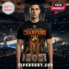 Black t-shirt featuring 2026 Eastern Conference Champions text, basketball trophy graphic, and New York player jerseys!