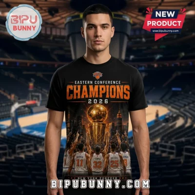 New York Knicks 2026 Eastern Conference Champions Shirt
