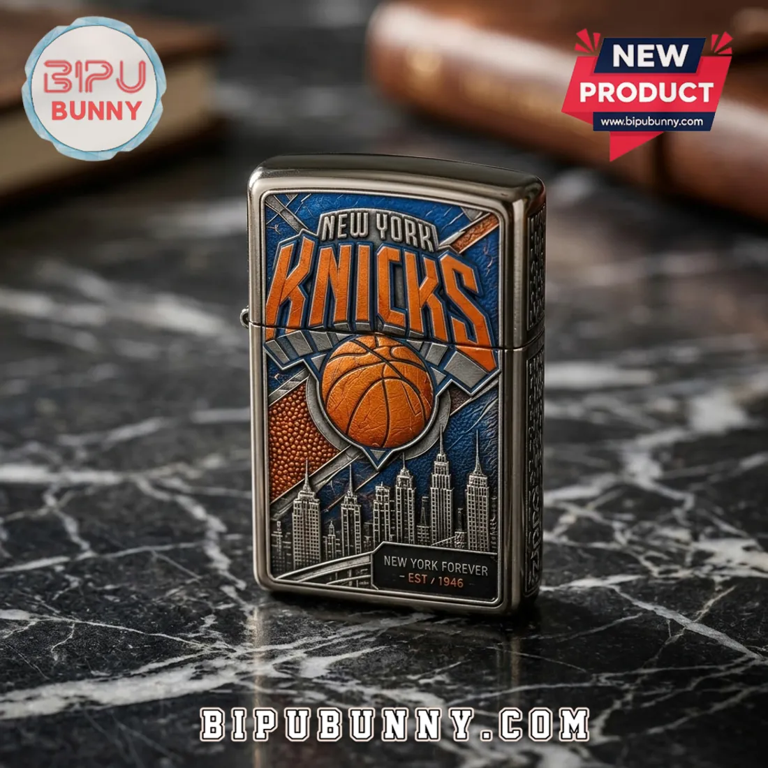 New York Knicks Limited Edition Est 1946 Collectible Zippo Lighter New York Knicks Limited Edition Est 1946 Collectible Zippo Lighter