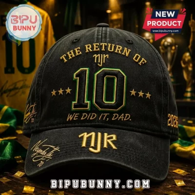 Neymar Jr. Brazil National Team The Return 10 2026 Premium Baseball Cap