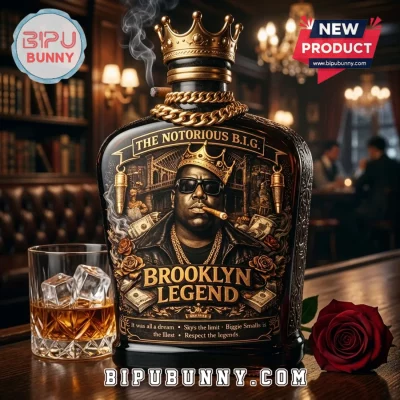 Notorious B.I.G. Brooklyn Legend Limited Edition Whiskey Bottle