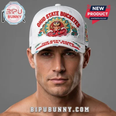 Ohio State Buckeyes The Best Damn Summer In The Land Distressed Cap