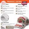 White distressed baseball cap featuring Ohio State Buckeyes graphics with embroidered sun and surfing cartoon character!