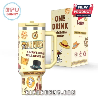 One Piece Pirate King Special Edition 40oz Stanley Tumbler