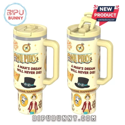 One Piece Pirate King Special Edition 40oz Stanley Tumbler