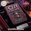 Deep red gothic Ozzy Osbourne lighter! Silver metallic details feature 'PRINCE OF DARKNESS 1948-2026 LIMITED COLLECTOR'S EDITION'!