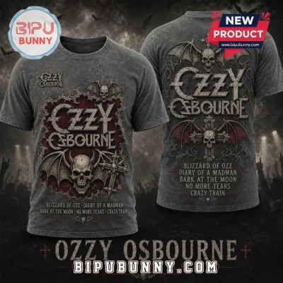 Ozzy Osbourne Vintage Heavy Metal Gothic Band Tee T-Shirt