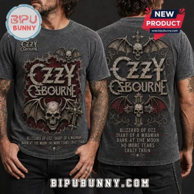 Ozzy Osbourne Vintage Heavy Metal Gothic Band Tee T-Shirt