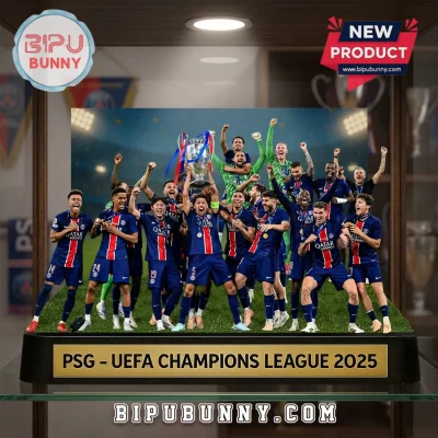 Paris Saint-Germain 2025 Champions League Victory Acrylic Plaque