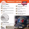 Navy blue Paris Saint-Germain cap with distressed patches, PSG crest, and UEFA Champions League 2026 text graphics!