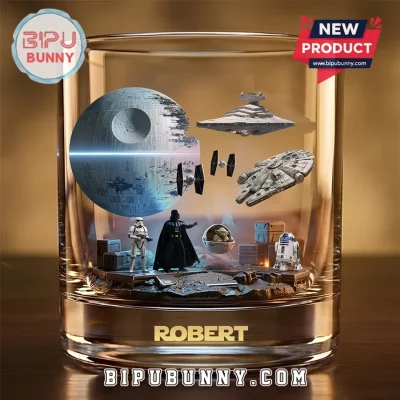 Personalized Star Wars Whiskey Glass