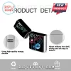 Black neon pop art lighter case! Features 'BRUNCH GIRL', 'EAT GREEN!', 'IT'S ALL GOOD I'M TIRED' text, and cupcake graphic!