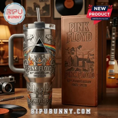 Pink Floyd 61st Anniversary Dark Side Of The Moon 40oz Stanley Tumbler