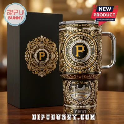 Pittsburgh Pirates YETI Stanley Tumbler 40oz