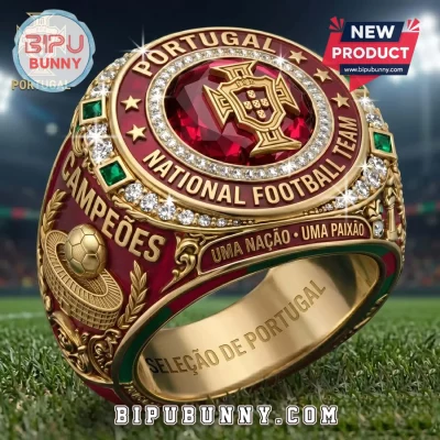 Portugal National Football Team Champions Premium Ring
