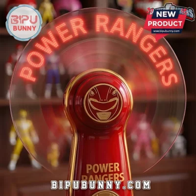 Power Rangers Red Ranger Collectible LED Portable Hand Fan