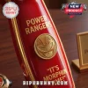 Red gold Power Rangers prop! Retro design featuring 