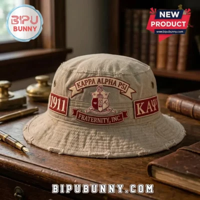 Premium Kappa Alpha Psi 1911 Distressed Bucket Hat