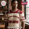 Cream and maroon Kappa Alpha Psi jersey featuring The Nupes text, diamond graphic, and Achievement In Every Field emblem!