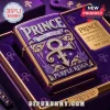 Gold trimmed purple Zippo lighter with diamond-encrusted 