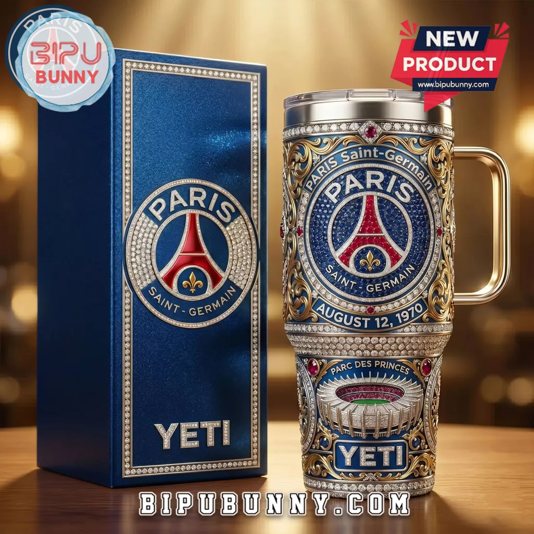 PSG Luxury Diamond YETI Tumbler PSG Luxury Diamond YETI Tumbler