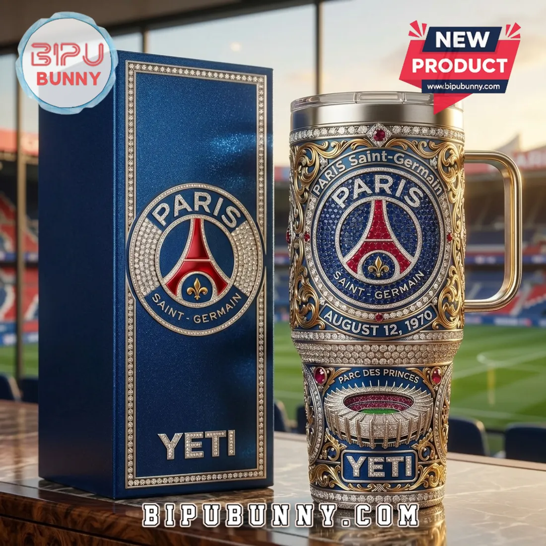 PSG Luxury Diamond YETI Tumbler PSG Luxury Diamond YETI Tumbler