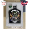 Black Crown Royal bottle featuring Rat Fink character in hot rod with flames and 63rd anniversary text!