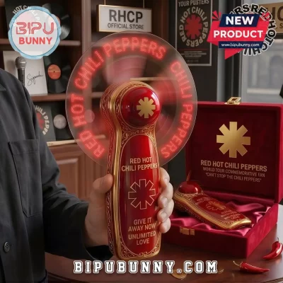 Red Hot Chili Peppers World Tour Premium LED Hand Fan