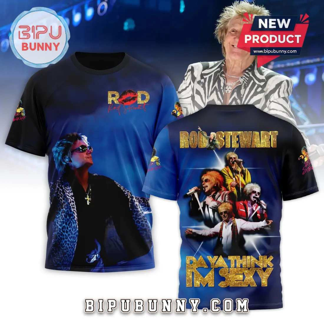 Rod Stewart Da Ya Think I’m Sexy Limited Edition Shirt Rod Stewart Da Ya Think I’m Sexy Limited Edition Shirt