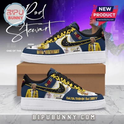 Rod Stewart Never A Dull Moment Air Force 1 Sneaker