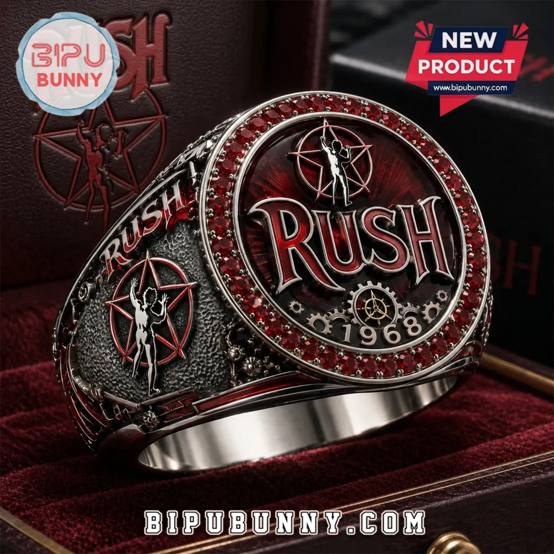 Rush 1968 Anniversary Limited Edition Ring Rush 1968 Anniversary Limited Edition Ring