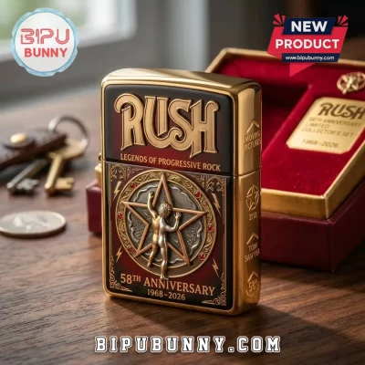 Rush 58th Anniversary Zippo Legends of Progressive Rock Collector’s Lighter Rush 58th Anniversary Zippo Legends of Progressive Rock Collector’s Lighter