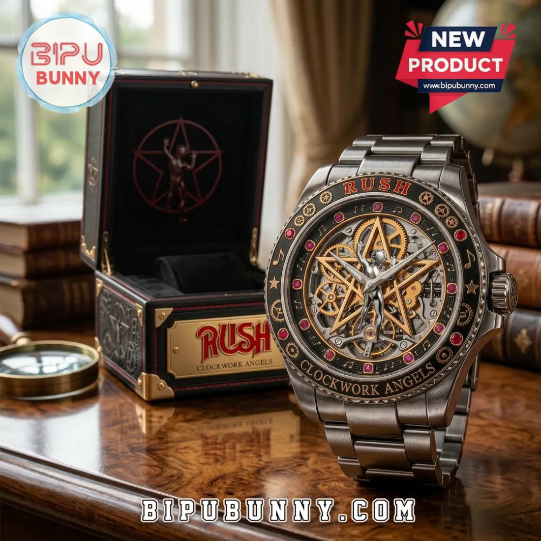 Rush Clockwork Angels Starman Collector’s Edition Men’s Watch Rush Clockwork Angels Starman Collector’s Edition Men’s Watch