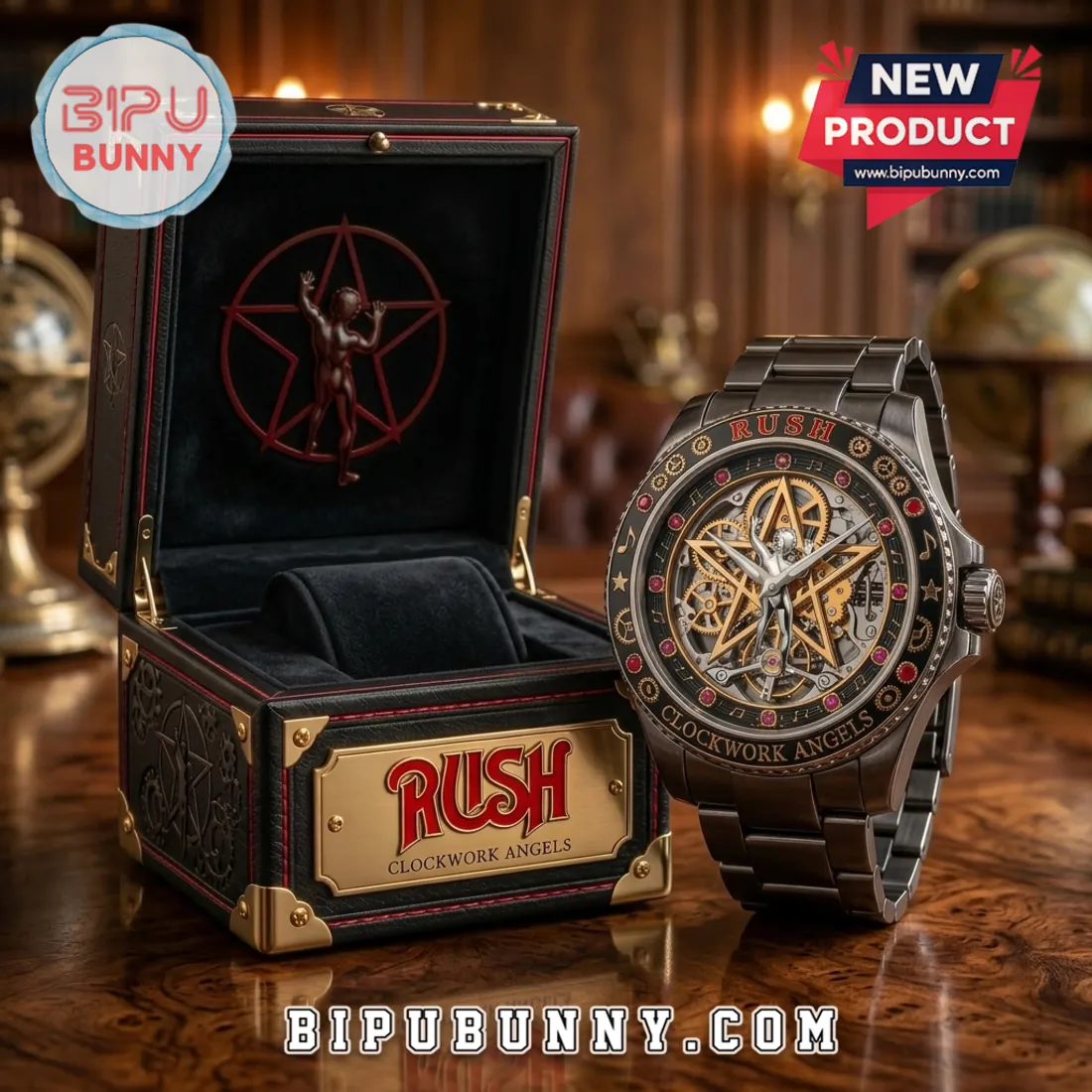 Rush Clockwork Angels Starman Collector’s Edition Men’s Watch Rush Clockwork Angels Starman Collector’s Edition Men’s Watch