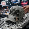 Distressed grey baseball cap with Western Conference Champions 2026 text and San Antonio Spurs logo patch!