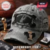Distressed grey baseball cap with San Antonio Spurs 2026 Western Conference Champions embroidery and basketball pin!