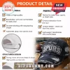 Distressed navy blue baseball cap, retro style, featuring SPURS EST. 1967 and TIM DUNCAN TONY PARKER MANU GINOBILI text!