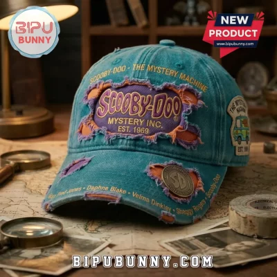 Scooby-Doo Mystery Inc. Est 1969 Vintage Distressed Baseball Cap
