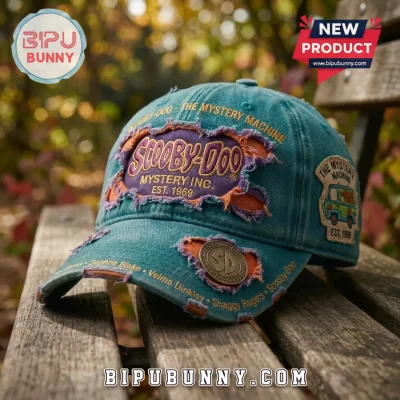 Scooby-Doo Mystery Inc. Est 1969 Vintage Distressed Baseball Cap