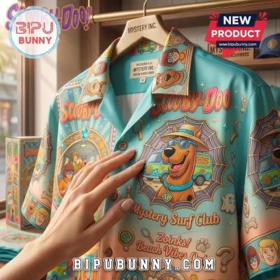 Scooby-Doo Mystery Inc Mystery Machine Summer Hawaiian Shirt