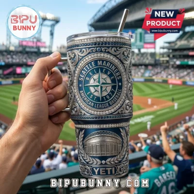 Seattle Mariners YETI Stanley Tumbler 40oz